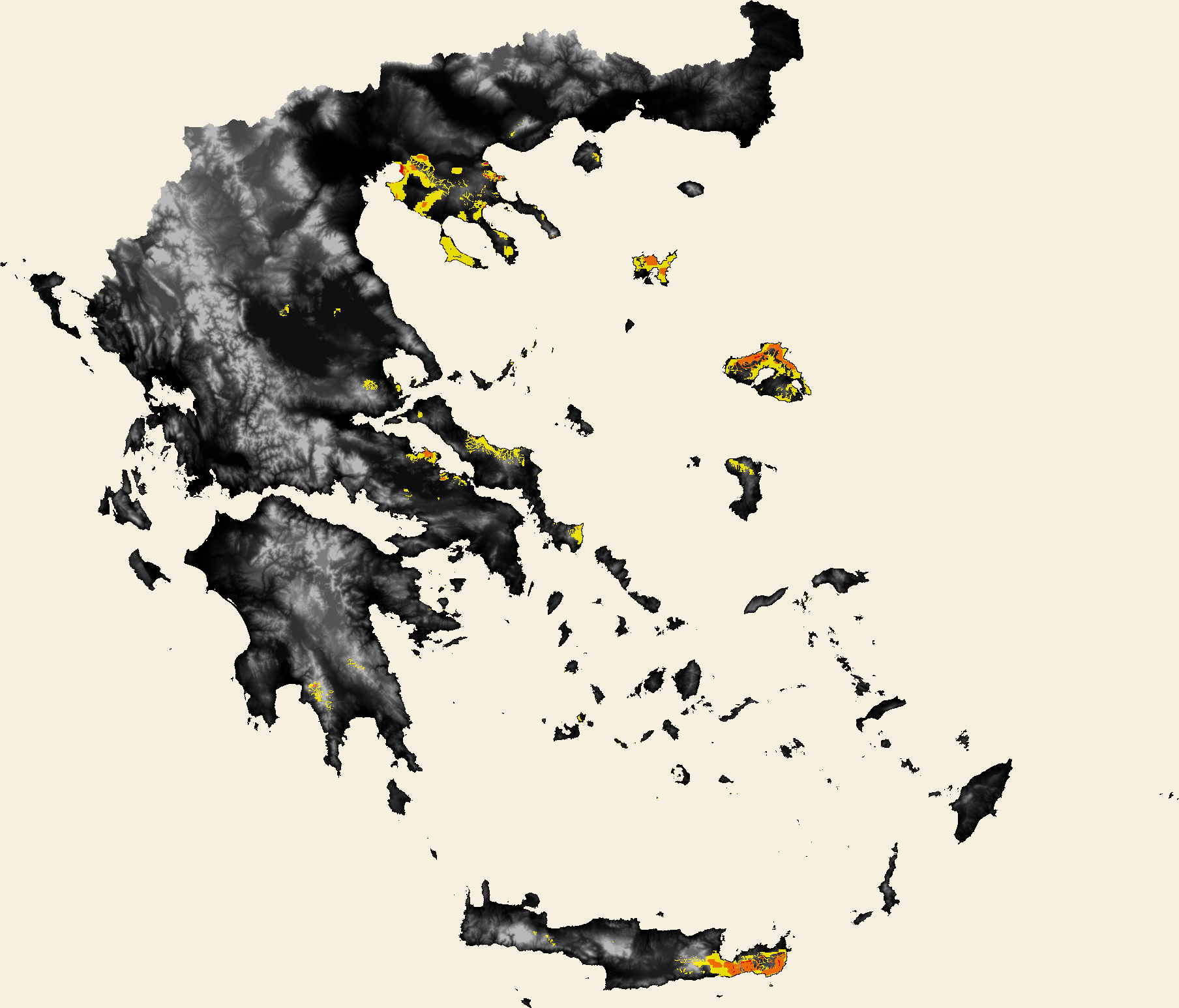 Μέγιστη εκτιμώμενη πιθανότητα πλημμύρας 24ώρου